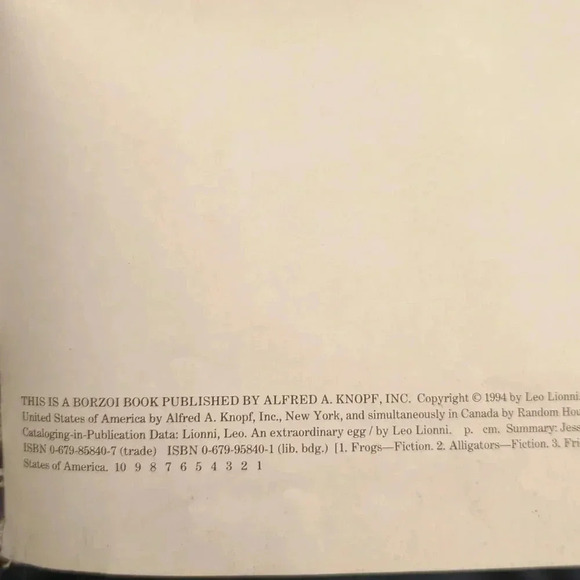 An Extraordinary Egg by Leo  Lionni - Picture 6 of 6